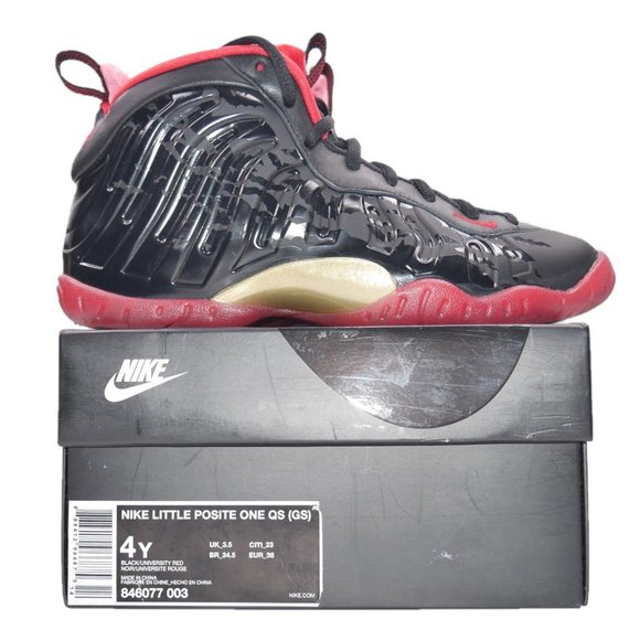 Nike Air Foamposite One GS Halloween Dracula Vampire Sneaker Size 4Y Women's 5.5 - Picture 10 of 10